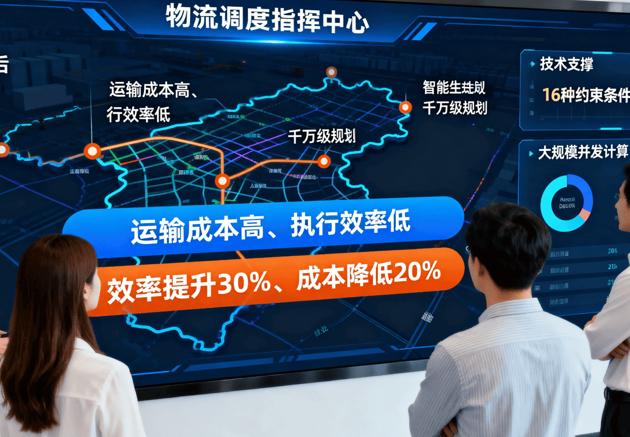 运输调度背景